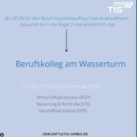 Berufsschule für Industriekaufleute | TIS GmbH