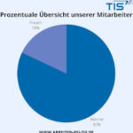 Prozentuale Mitarbeiterübersicht | TIS GmbH
